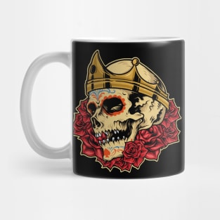 crown skull Mug